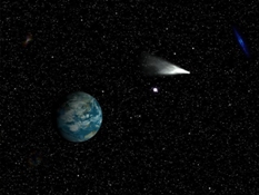 “Комета Галлея” – скринсейвер