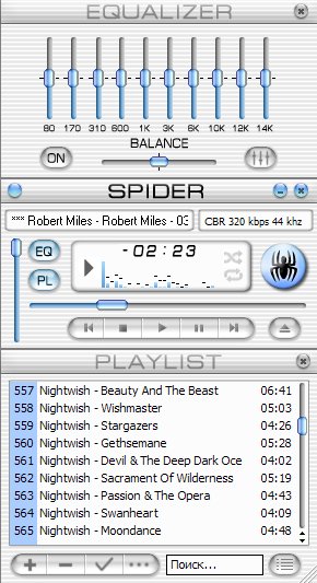 Spider Player 1.80