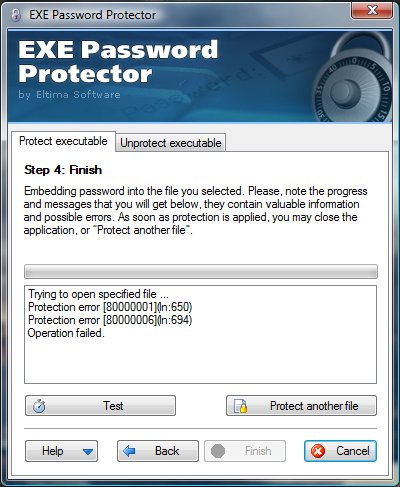 Eltima EXE Password Protector 1.1