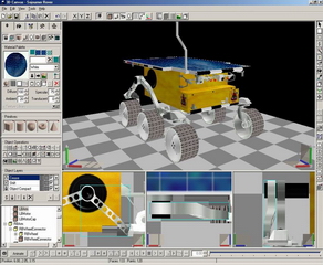 Программа для 3D-моделирования в реальном масштабе времени и создания анимации.